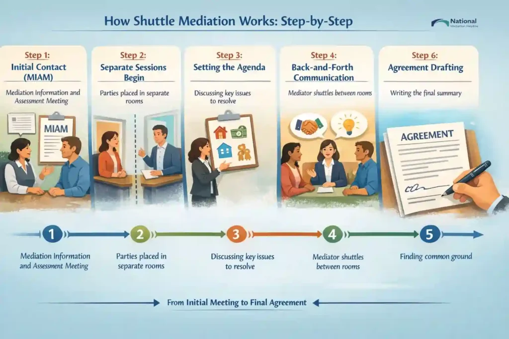 How Shuttle Mediation Works: Step-by-Step Bristol