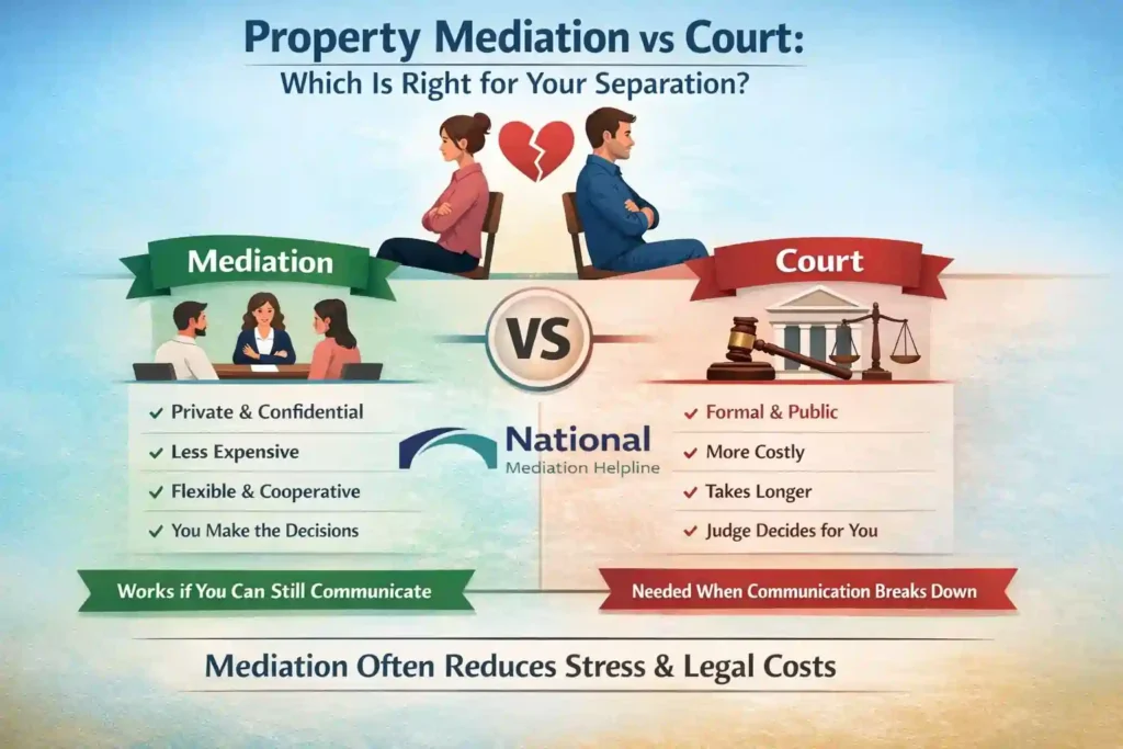 Property Mediation vs Court: Which Is Right for Your Separation Bristol?