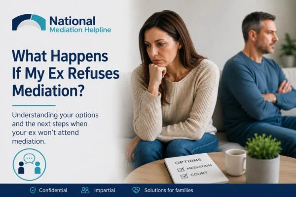what if my ex refuses mediation Bristol?